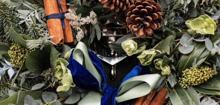 wreath-making