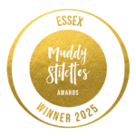 Muddy stilettos 25 badge