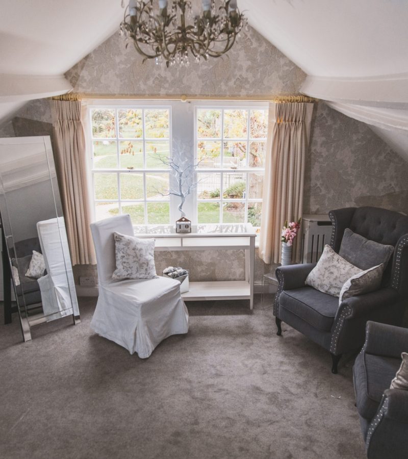 Downham Hall Bridal dressing room